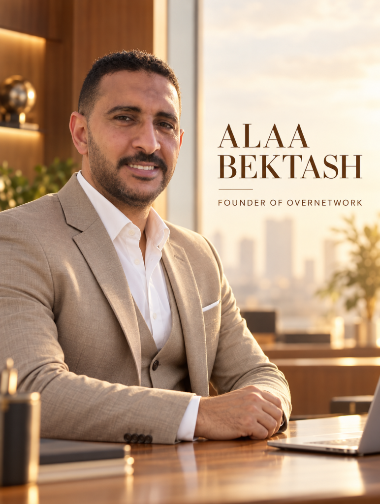 Alaa Bektash, founder of OVERNETWORK